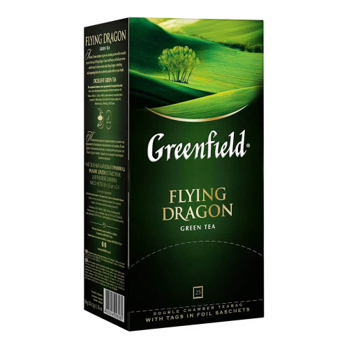Чай зелений ТМ Greenfield, 25 пакетиків
